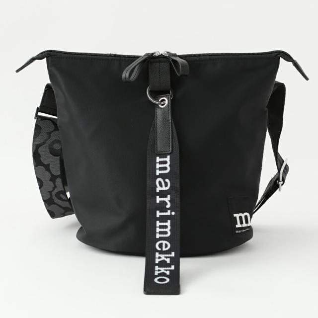 【正規品】マリメッコ Carry All Solid ショルダーバッグ ブラック バッグ 旅行 トラベル 定番 ユニセックス ギフト【marimekko】 ts1031_8
