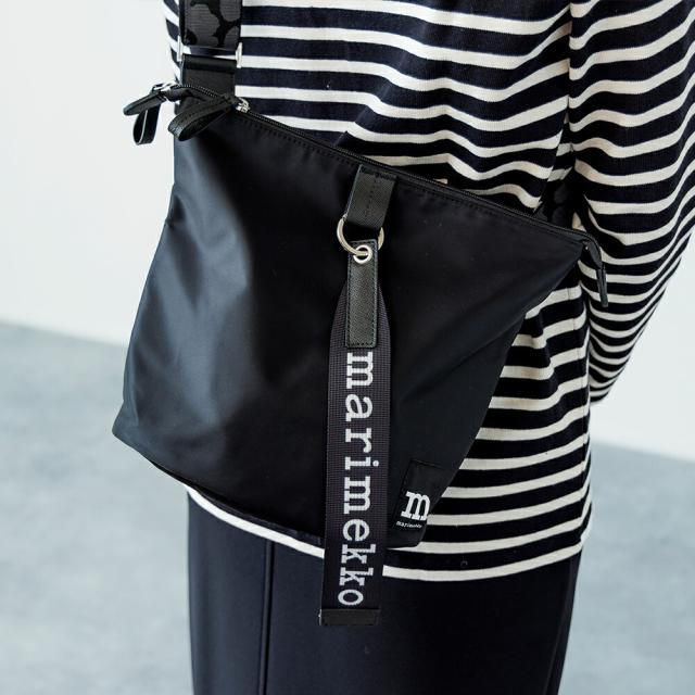 【正規品】マリメッコ Carry All Solid ショルダーバッグ ブラック バッグ 旅行 トラベル 定番 ユニセックス ギフト【marimekko】 ts1031_3