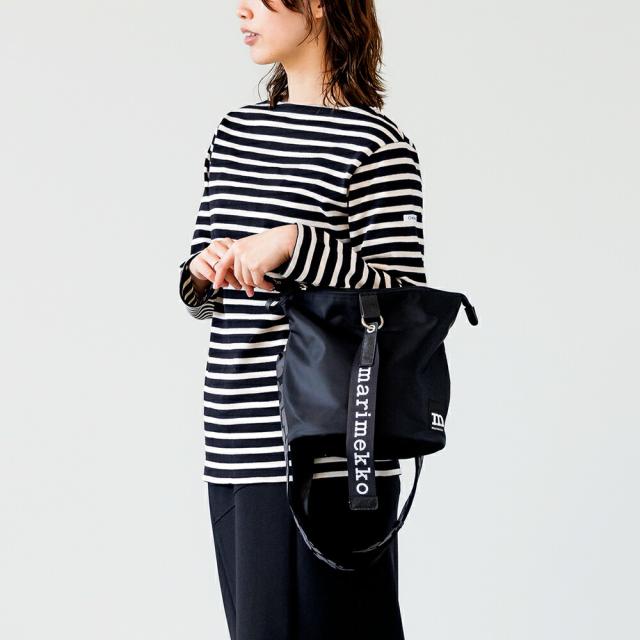 【正規品】マリメッコ Carry All Solid ショルダーバッグ ブラック バッグ 旅行 トラベル 定番 ユニセックス ギフト【marimekko】 ts1031_6
