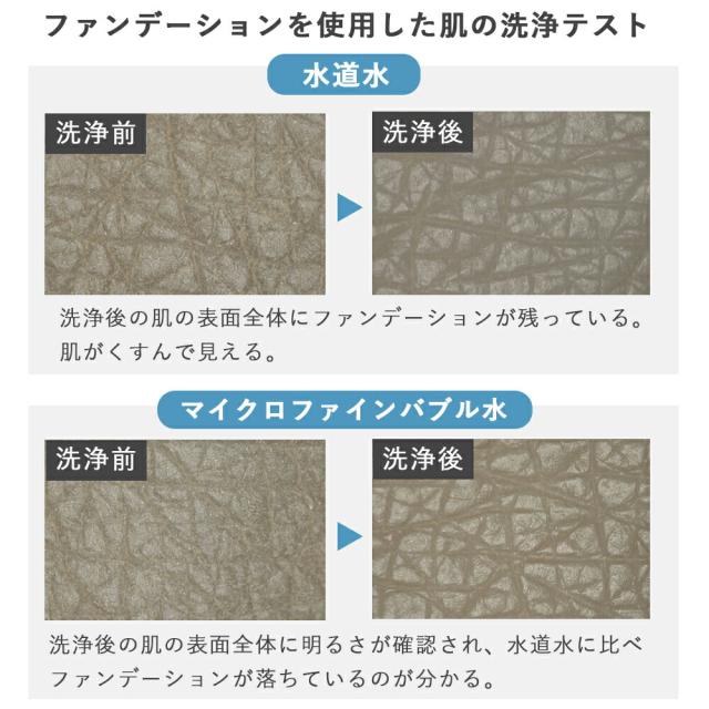 SAWAWA マイクロバブル シャワー用 さわわ 爽泡 サワワ シャワー アダプター 工具不要 簡単 日本製 アーネスト マイクロファインバブル メーカー正規品 メイク落とし 冷え対策_1