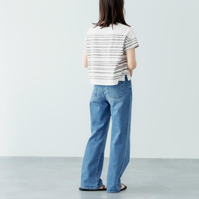 【2026春夏】オーシバル / オーチバル ORCIVAL 40/2 JERSEY 半袖ワイドカットソー #OR-C0335LOB 半袖 カットソー レディース ワイド プルオーバー コットン 綿 2026SS_5