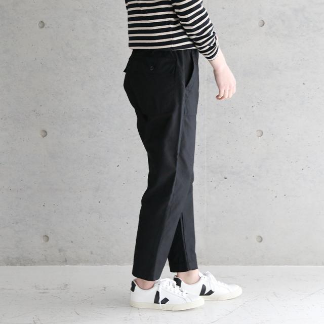 TRAVAIL MANUEL トラバイユマニュアル うしろ側繻子 ファティーグパンツ TM5017 トラヴァイユマニュアル ズボン下 ベーカーズボン下 イージーパンツ ボトムス ズボン レディース