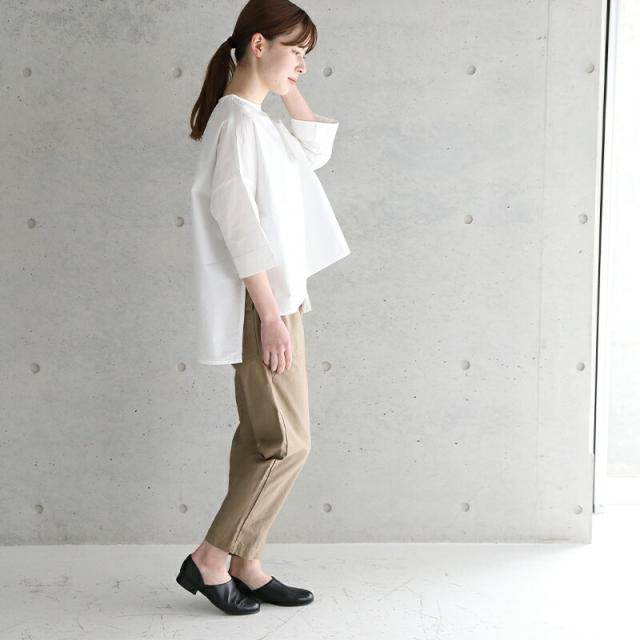 TRAVAIL MANUEL トラバイユマニュアル うしろ側繻子 ファティーグパンツ TM5017 トラヴァイユマニュアル ズボン下 ベーカーズボン下 イージーパンツ ボトムス ズボン レディース