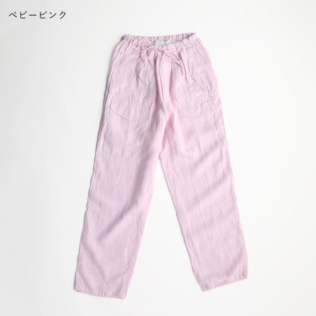 【2026春夏】TICCA ティッカ リネンカーゴパンツ TBFS-406 日本製 ボトム 麻 カーゴ ズボン 涼しい ゴム イージーパンツ 2026SS ts1031_16
