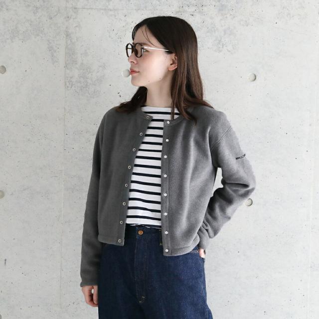 【2025秋冬】オーシバル / オーチバル ORCIVAL クルーネックカーディガン #OR-C0378EFC FLEECE 羽織 アウター カーディガン レディース トップス フリース パールボタン 2025AW ts1031 2025秋冬】オーシバル / オーチバル ORCIVAL クルーネックカーディガン