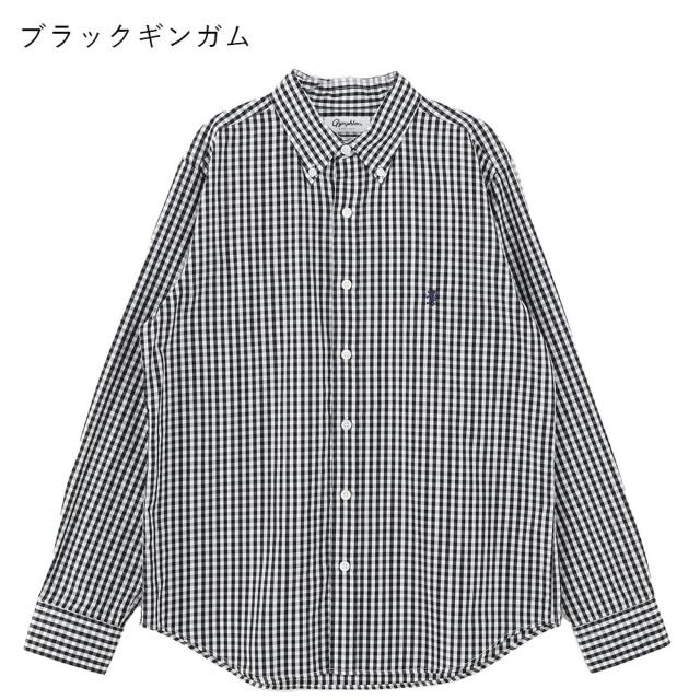 2025秋冬】ジムフレックス Gymphlex 長袖シャツ 100/2 ギンガム #GY