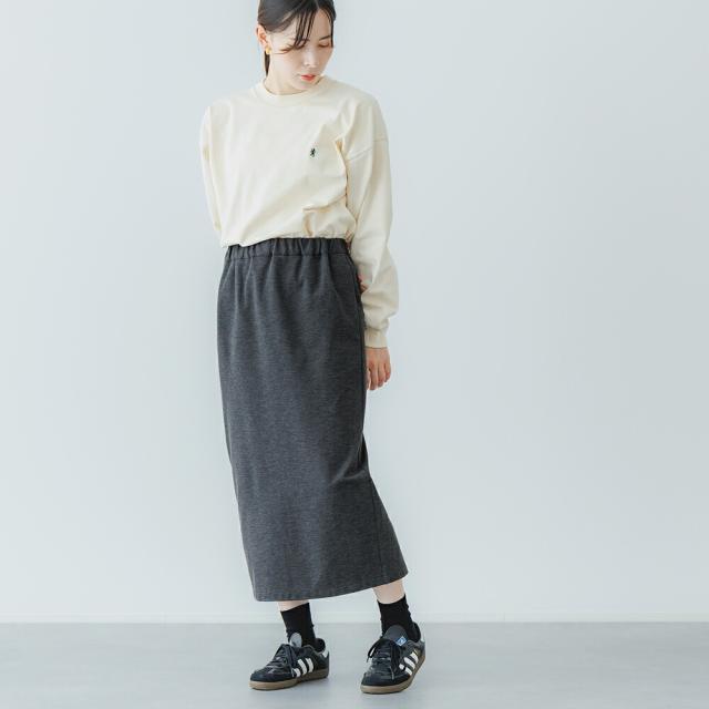 TRAVAIL MANUEL トラバイユマニュアル ミラノリブロングタイトSK 5098 トラヴァイユマニュアル スコート