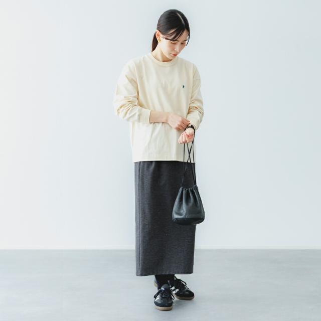 TRAVAIL MANUEL トラバイユマニュアル ミラノリブロングタイトSK 5098 トラヴァイユマニュアル スコート