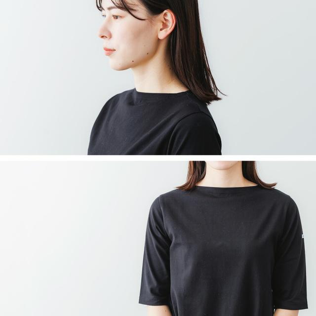 【2026春夏】オーシバル オーチバル ORCIVAL ボートネック ハーフスリーブ #OR-C0136BFJ 40/2 JERSEY HALF SLEEVE 5分袖 半袖 カットソー ストライプ 無地 Tシャツ シャツ 2026SS_5