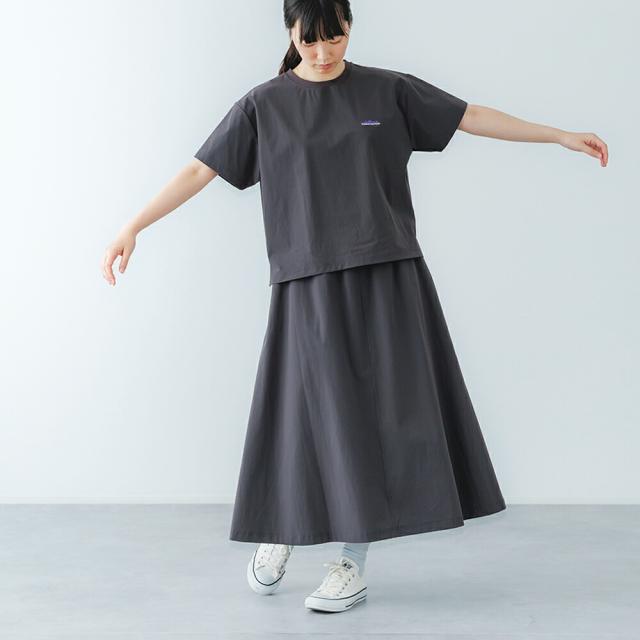 【2026春夏】THOUSAND MILE（サウザンドマイル）ショートスリーブ Tシャツ＆スカート セット UV 撥水 速乾 セットアップ フレアスカート ナップサック フェス トラベルセット 旅行 アウトドア 2026SS_2