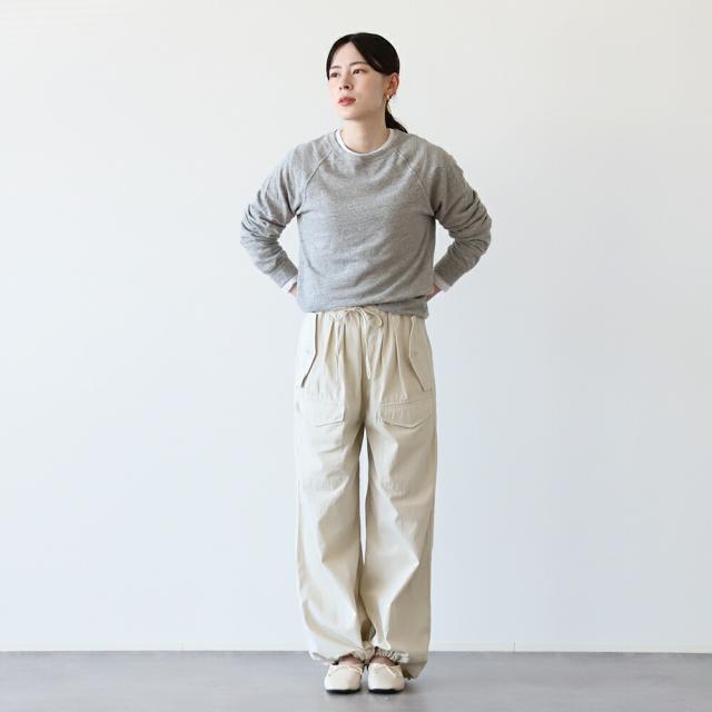 【秋冬】TICCA ティッカ カーゴパンツ TBEA-161 日本製 ボトム コットン 綿 カジュアル カーゴ ズボン ゴム イージーパンツ 上品 大人 おしゃれ AW_5