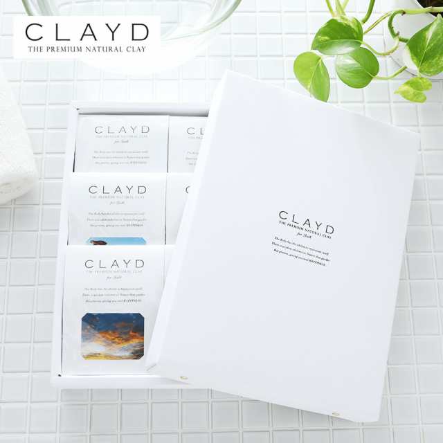 クレイド(CLAYD) ONE TIME GIFT ワンタイムギフト 30g×6 入浴剤 クレイ 天然 泥 パック エステ スパ ギフト セット |  バスギフト プレゼ｜au PAY マーケット