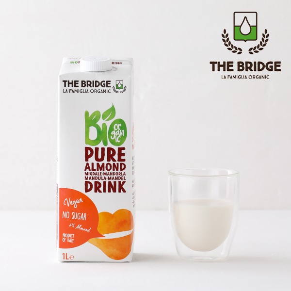 ブリッジ The Bridge アーモンドドリンク 1l 植物性ミルク アーモンドミルク アーモンド 低カロリー 低脂肪 乳製品不使用 砂糖不使の通販はau Pay マーケット サンテラボ