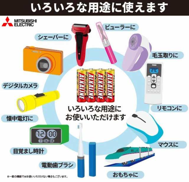 単3形アルカリ乾電池 単3電池 三菱 4本パック防災用電池 アルカリ単3 LR6R/4S 使水銀0使用 長持ち電池 使用推奨期限4年 三菱電機の通販はau  PAY マーケット 翼通商株式会社 au PAY マーケット－通販サイト