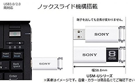 16GBソニー USBメモリー 16GB USB3.0対応フラッシュメモリポケット