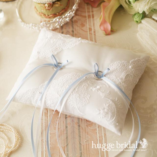 リングピロー クラシカル 完成品 クリアボックス付きサムシングブルー 結婚式 ファーストピロー ウエディング 指輪の通販はau Pay マーケット ブライダルインナー ハグ