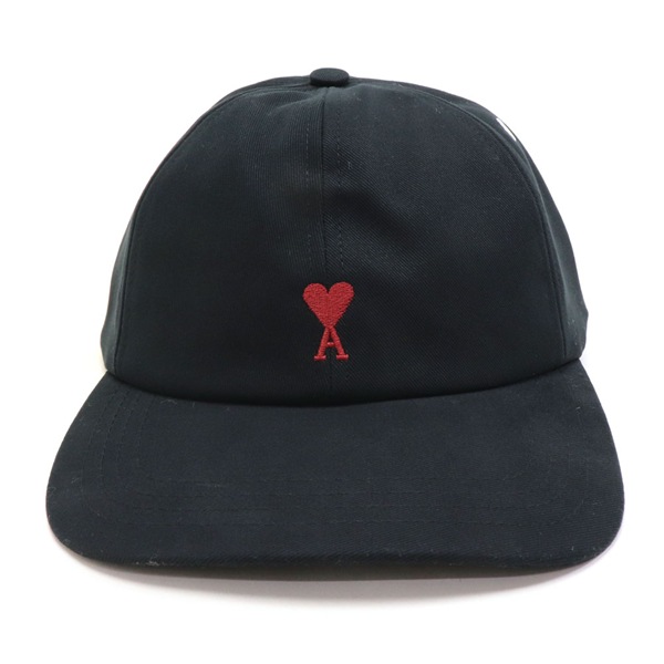 BIGお買い物ラリー アミ パリス キャップ メンズ レディース 2026SSモデル AMI PARIS CAP 帽子 ノワール ブラック UCP006.AW0041 001