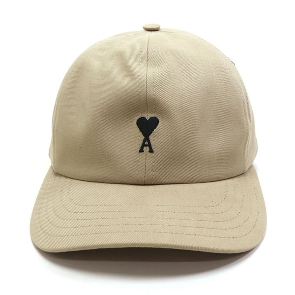 BIGお買い物ラリー アミ パリス キャップ メンズ レディース 2026SSモデル AMI PARIS CAP 帽子 ベージュトープ UCP265.AW0041 A036
