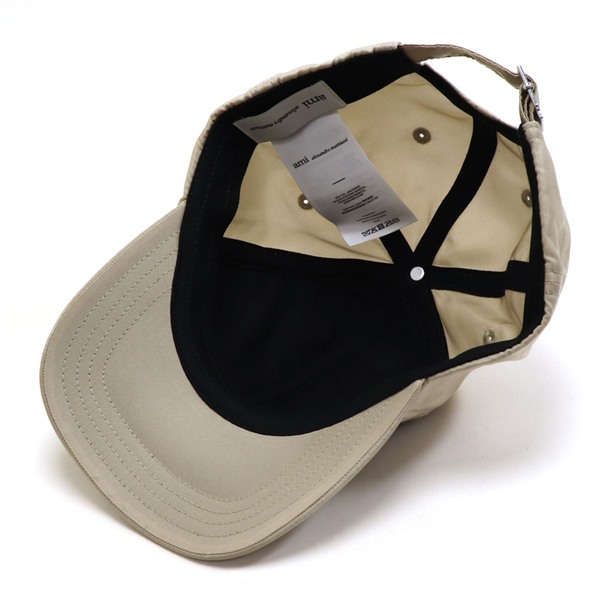 BIGお買い物ラリー アミ パリス キャップ メンズ レディース 2026SSモデル AMI PARIS CAP 帽子 ベージュトープ UPC268.PA0037 A036