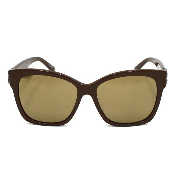 バレンシアガ サングラス メンズ レディース アジアンフィット BALENCIAGA Sunglasses ブラウン BB0102SA-015