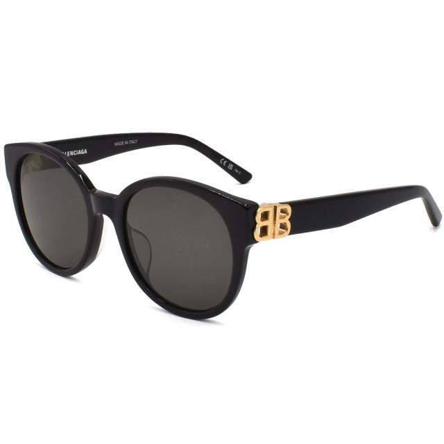 バレンシアガ サングラス メンズ レディース BALENCIAGA Sunglasses アジアンフィット BB0134SA-001