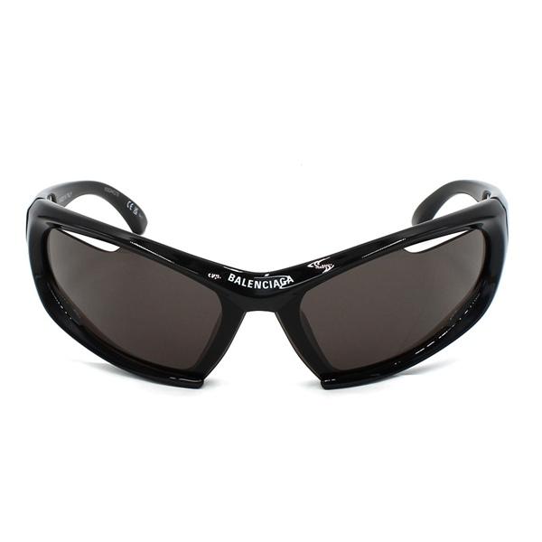 バレンシアガ サングラス メンズ レディース グローバルフィット BALENCIAGA Sunglasses ブラック BB0318S-001