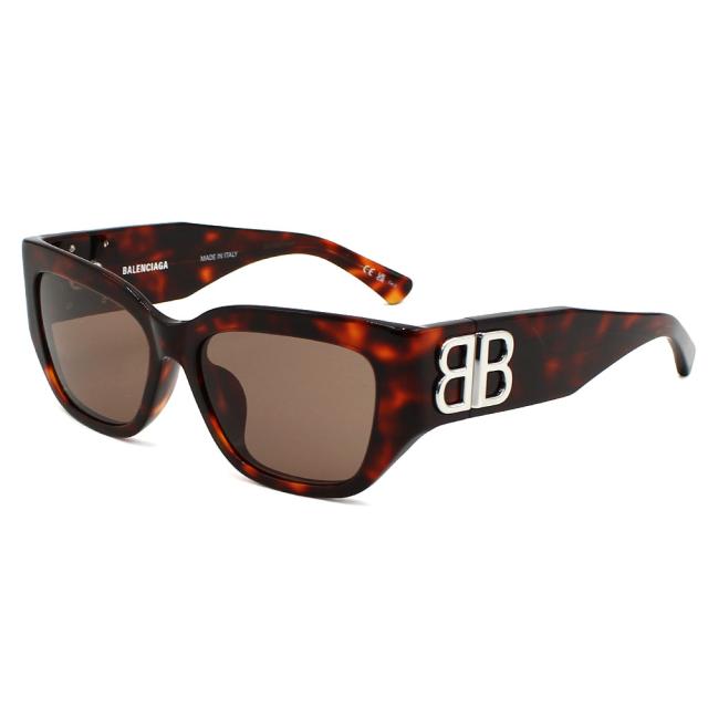バレンシアガ サングラス メンズ レディース BALENCIAGA Sunglasses アジアンフィット レッド BB0361SK-002