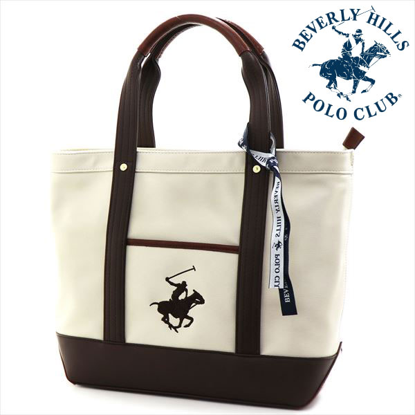 クリスマスセール ビバリーヒルズ ポロクラブ ト−トバッグ レディース 正規品 BEVERLY HILLS POLO CLUB BH2008N IV DBR DBR