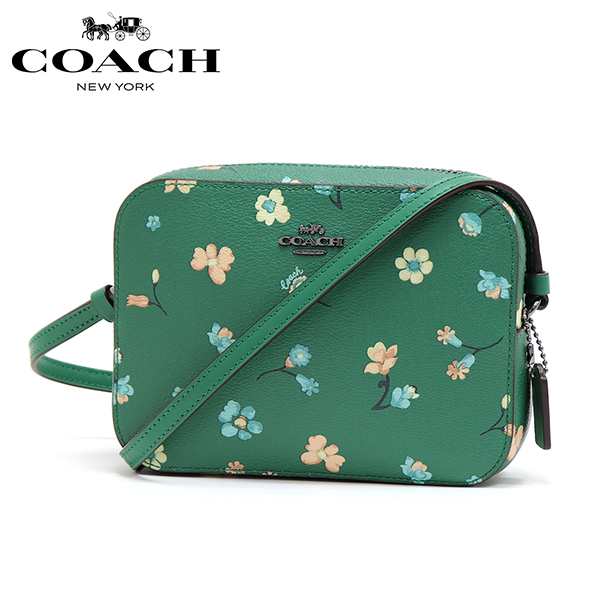 週末セール コーチ ショルダーバッグ レディース COACH グリーンマルチ