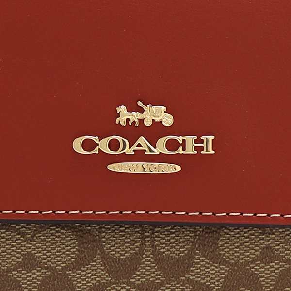 月末セール ギフトラッピング無料 コーチ 三つ折り財布 レディース COACH Wallet カーキ×テラコッタ CF369 IMS4L の通販はau  PAY マーケット - MKcollection au PAY マーケット店 | au PAY マーケット－通販サイト