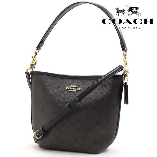 オータムセール コーチ ショルダーバッグ レディース COACH シティ バケット バッグ ウォルナット ブラック CT800 IMXAQ