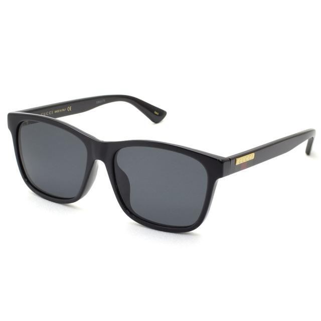 グッチ サングラス メンズ レディース アジアンフィット GUCCI Sunglasses アイウェア GG0746SA-001