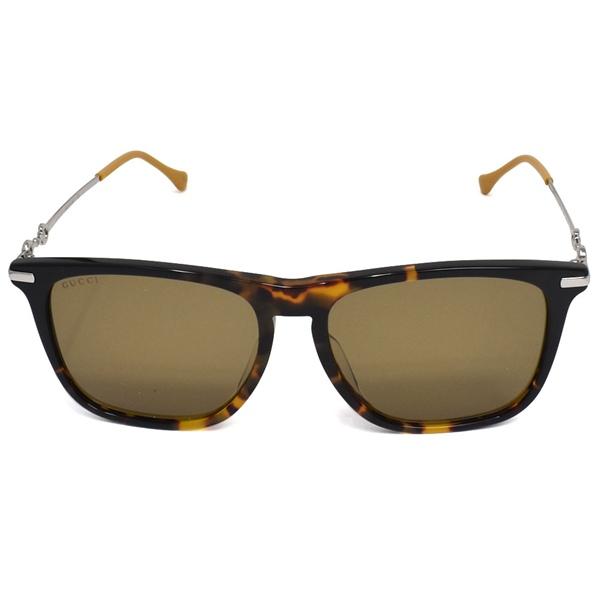グッチ サングラス メンズ レディース アジアンフィット GUCCI Sunglasses ブラウン GG0915SA-004