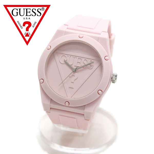 ギフトラッピング無料 ゲス 腕時計 メンズ レディース GUESS ピンク