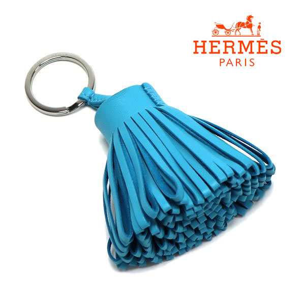 ポイント超超祭 ギフトラッピング無料 エルメス キーホルダー レディース HERMES キーリング ブルー H077894CJ BLEU ｜au  PAY マーケット