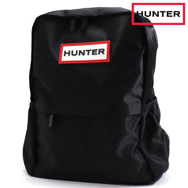 お買い物ラリー ハンター リュック レディース メンズ HUNTER バックパック バッグ ブラック UBB5028KBM BLK