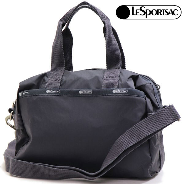 クリスマスセール レスポートサック ミニショルダーバッグ レディース LeSportsac 2Way ハンドバッグ シャドウグレイ 2273 C411