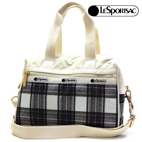 クリスマスセール レスポートサック ミニショルダーバッグ レディース LeSportsac 2Way ハンドバッグ アイボリー 3868 HA60
