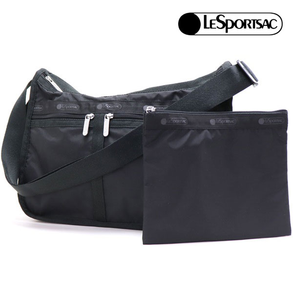 クリスマスセール レスポートサック ショルダーバッグ レディース LeSportsac ブラック 7507 R086