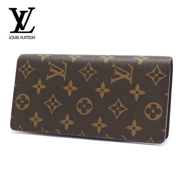 ギフトラッピング無料 ルイヴィトン 二つ折り長財布 メンズ レディース LOUIS VUITTON Wallet モノグラム M66540 送料無料♪