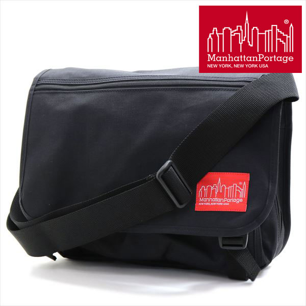 マンハッタンポーテージ ショルダーバッグ メンズ レディース Manhattan Portage ブラック 1439ZC BLACK