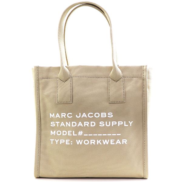 GWウィークセール マークジェイコブス トートバッグ MARC JACOBS キャンバス ラージ トート ベージュ 4S4HTT001H02 260_1