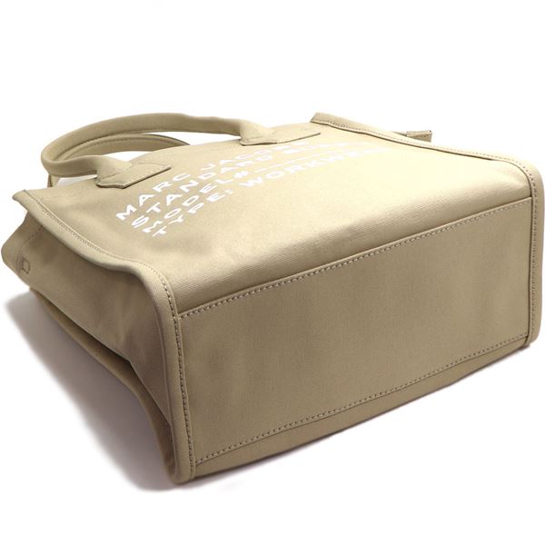 GWウィークセール マークジェイコブス トートバッグ MARC JACOBS キャンバス ラージ トート ベージュ 4S4HTT001H02 260_4