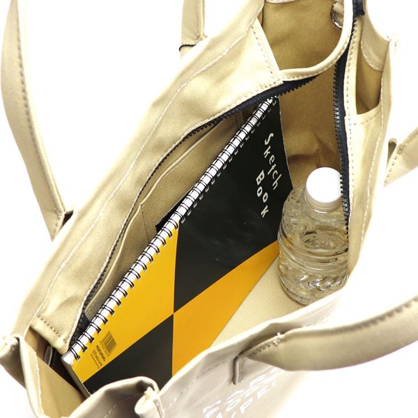 GWウィークセール マークジェイコブス トートバッグ MARC JACOBS キャンバス ラージ トート ベージュ 4S4HTT001H02 260_8