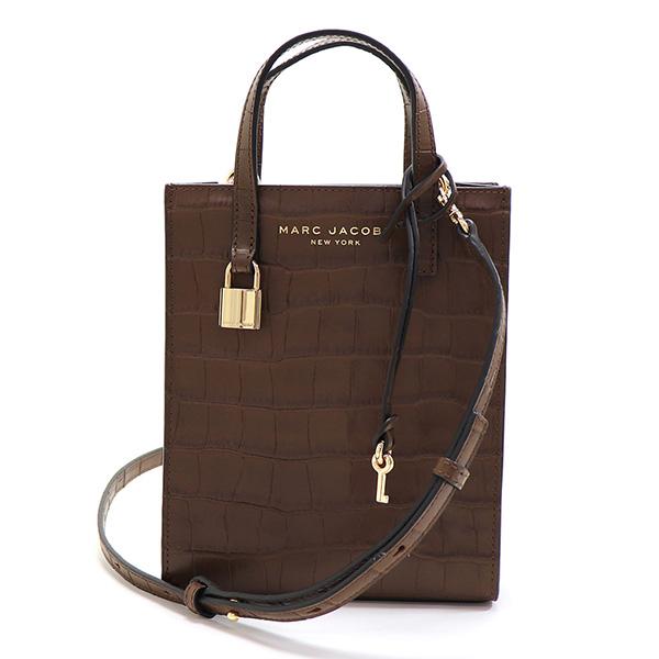 【美品】マークジェイコブス ショルダーバッグ ハンドバッグ ２Way ブラウン マーク ジェイコブス MARC JACOBS ショルダーバッグ （ブラウン