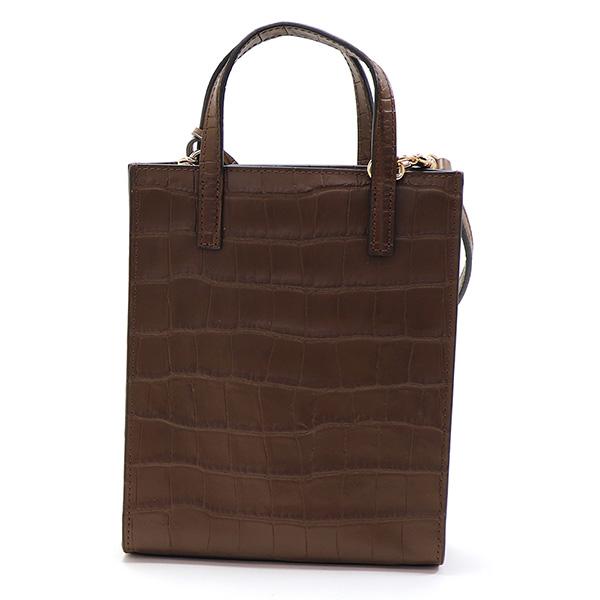 【美品】マークジェイコブス ショルダーバッグ ハンドバッグ ２Way ブラウン マークジェイコブス ショルダーバッグ レディース MARC JACOBS