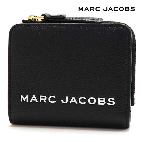 オータムセール マークジェイコブス 二つ折り財布 レディース MARC JACOBS Wallet ミニ財布 コンパクト M0017140 001 ギフトラッピング