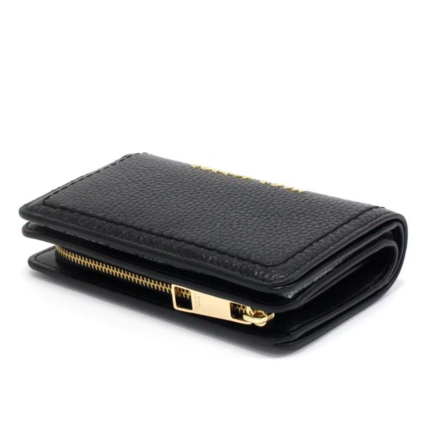GWウィークセール マークジェイコブス 二つ折り財布 レディース MARC JACOBS Wallet コンパクト ウォレット ブラック S104L01SP21 001 送料無料_3
