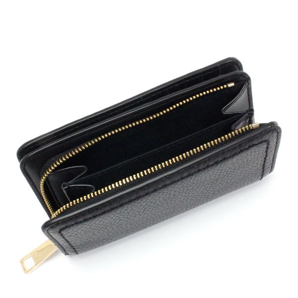 GWウィークセール マークジェイコブス 二つ折り財布 レディース MARC JACOBS Wallet コンパクト ウォレット ブラック S104L01SP21 001 送料無料_5