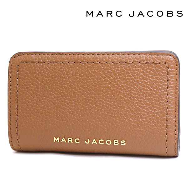 GWウィークセール マークジェイコブス 二つ折り財布 レディース MARC JACOBS Wallet コンパクト ウォレット コニャック S104L01SP21 214 送料無料